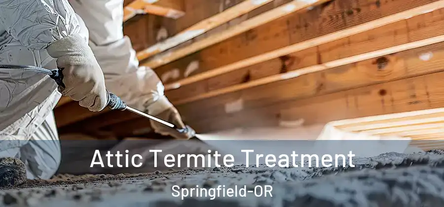 Attic Termite Treatment Springfield-OR