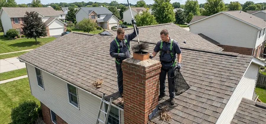 Bird Removal From Chimney in Springfield