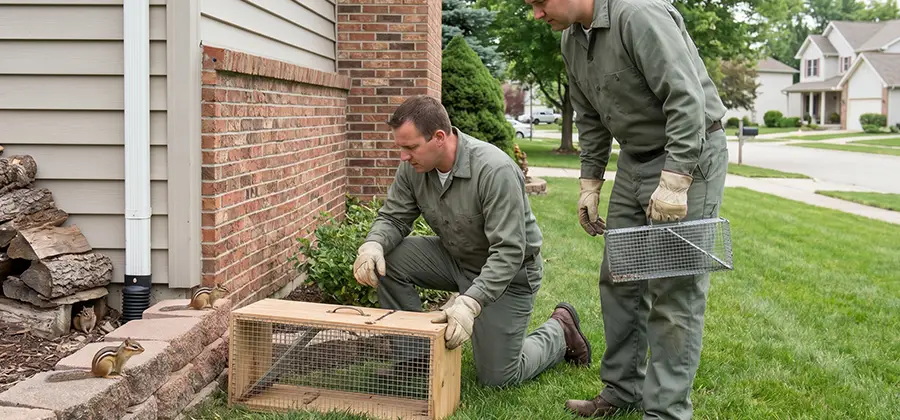 Remove Chipmunks From Yard in Springfield