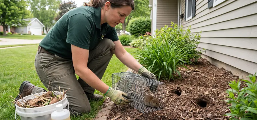 Organic Vole Control in Springfield
